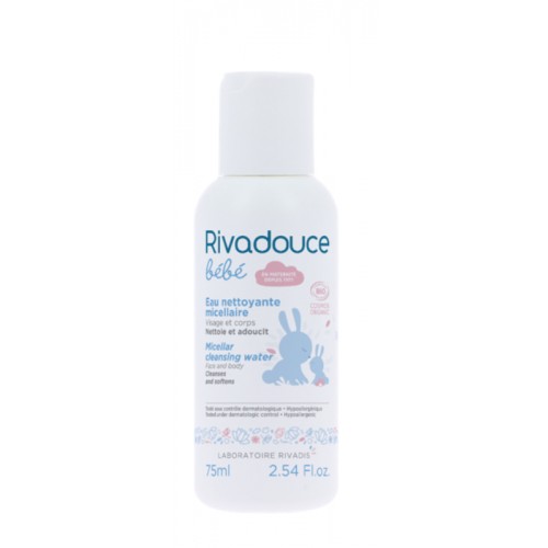 Eau micellaire bébé bio - 75 ml - Rivadouce