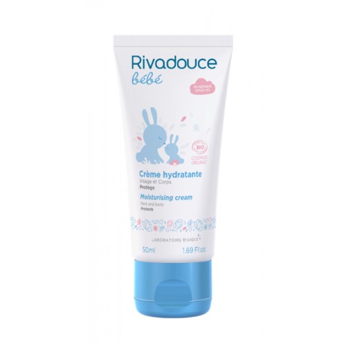 Crème hydratante bébé bio - 50 ml - Rivadouce