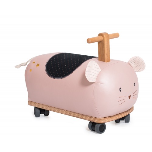 Souris roue folle Il était une fois