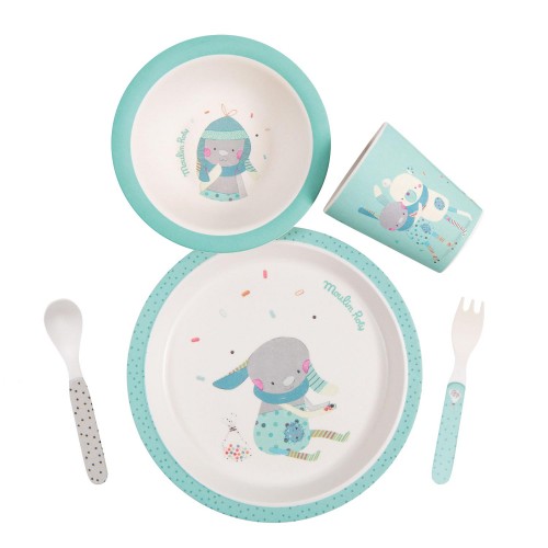 Set vaisselle bleue Les jolis trop beaux