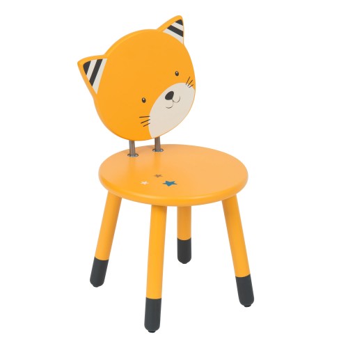Chaise moutarde Lulu Les Moustaches