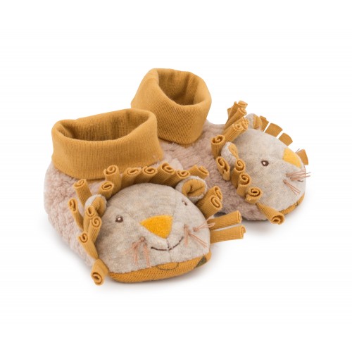 Chaussons Lion Sous mon baobab