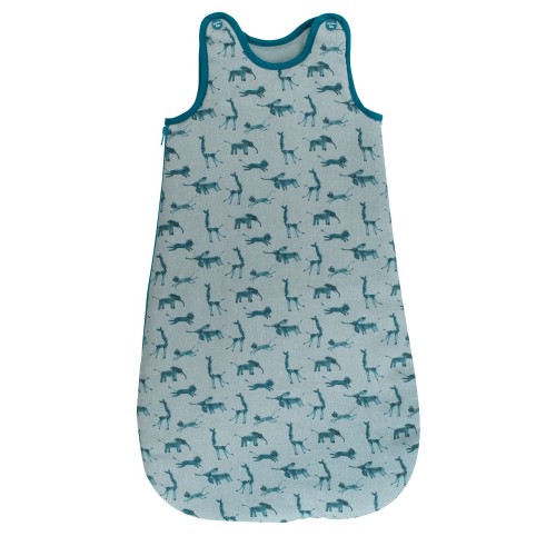 Gigoteuse bleue 90 cm Sous mon baobab 