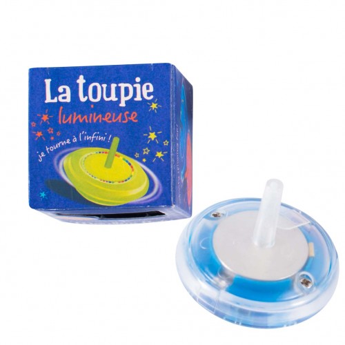 Toupie lumineuse bleue Les petites merveilles
