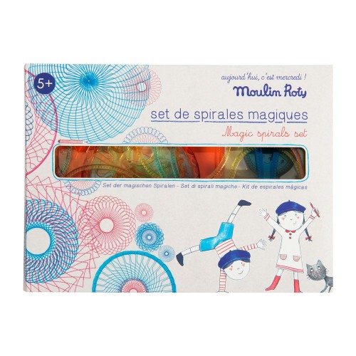 Set de spirales magiques Aujourd'hui c'est mercredi