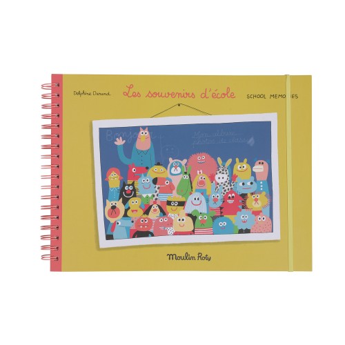 Album souvenirs d'école Français/Anglais (36 pages) Les Schmouks