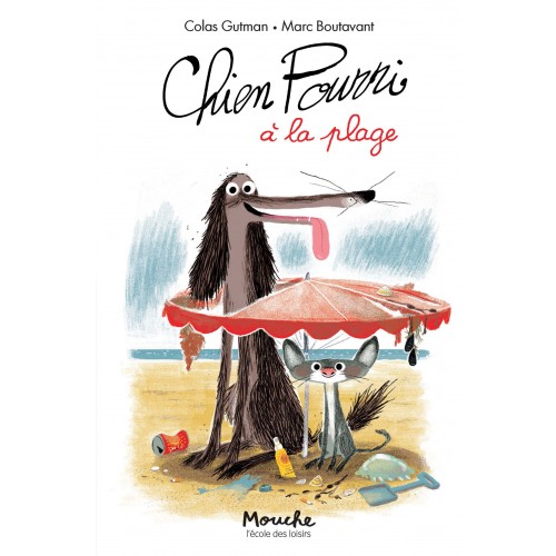 Livre Chien Pourri à la plage de Gutman-Boutavant