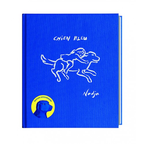 Livre Chien bleu anniversaire de Nadja