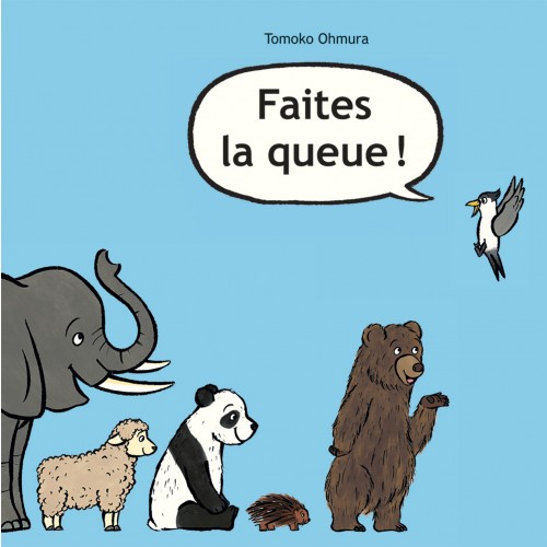 Livre Faites la queue ! de Ohmura