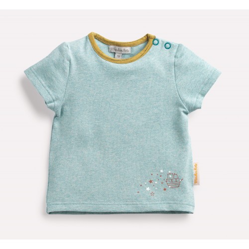 Tee-Shirt Bleu Taka Il Etait Une Fois Moulin Roty