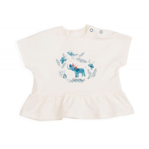 Tee-Shirt Eléphant Bianca Sous Mon Baobab