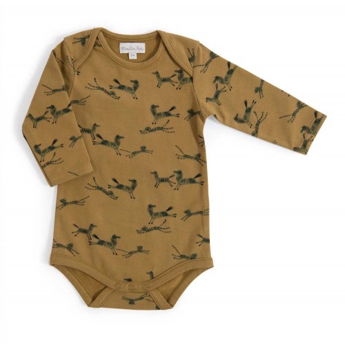 Calin Body Jersey Bronze Imprimé Sous Mon Baobab Moulin Roty
