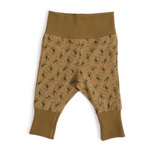 Cyrille Pantalon Jersey Imprimé Singes Sous Mon Baobab Moulin Roty