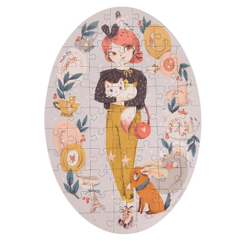 Puzzle Constance (65 pièces) Les Parisiennes