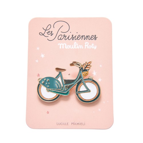 Pin's émaillé bicyclette Les Parisiennes
