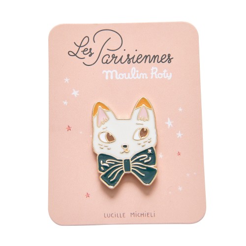 Pin's émaillé chat Les Parisiennes