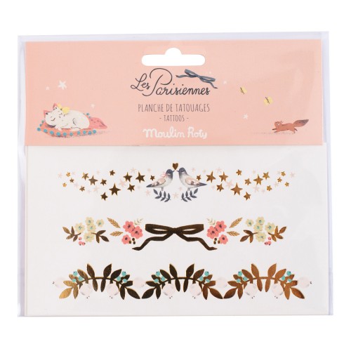 Tatouages bracelets Les Parisiennes