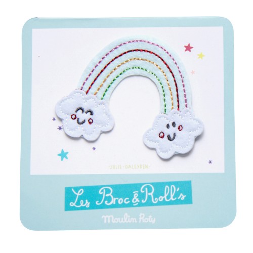 Patch brodé arc en ciel Les Broc'n Rolls