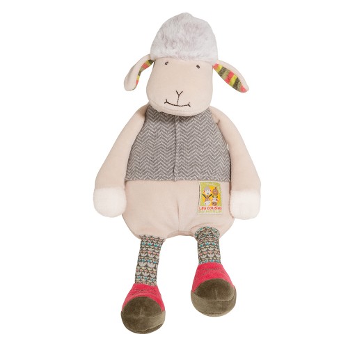 Poupée mouton Mr Ciboulette Les cousins de Moulin