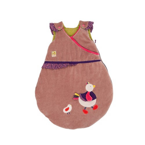 Sac de couchage taupe 70 cm Les cousins du Moulin