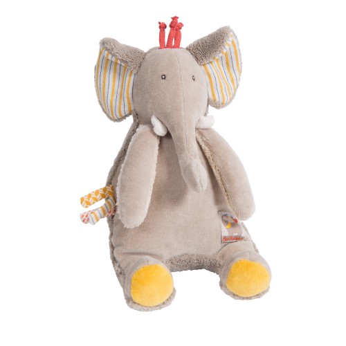 Poupée musique éléphant Les Papoum