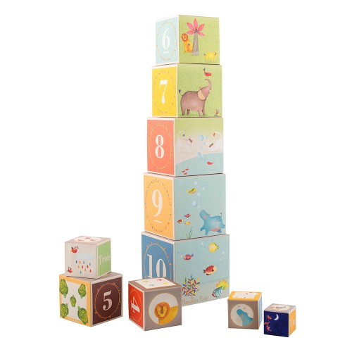 Cubes empilables Les Papoum
