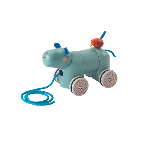 Hippopotame à tirer Les Papoum