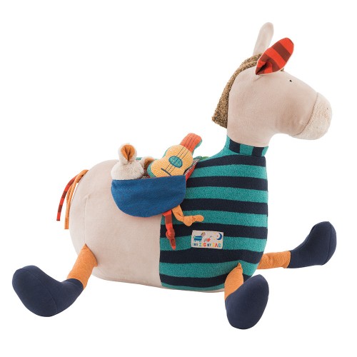 Grand cheval d'activités Les Zig et Zag