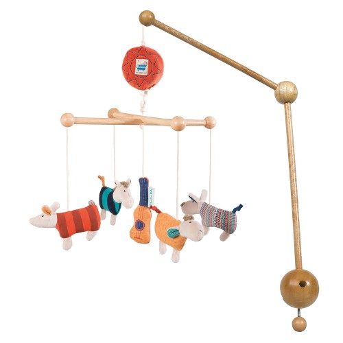 Mobile musical Les Zig et Zag
