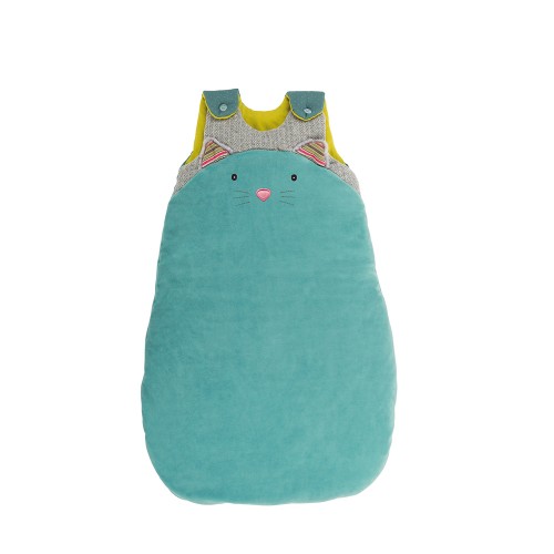 Gigoteuse 70 cm chat bleu Les Pachats