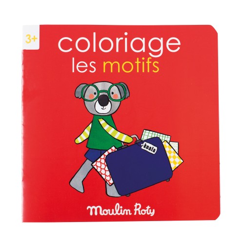 Cahier de coloriage Les motifs Les Popipop - 20 pages