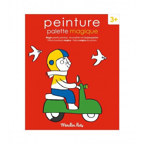 Peinture palette magique Les Popipop