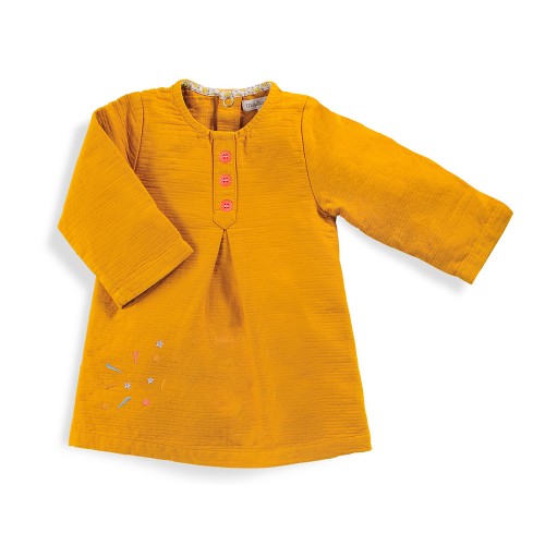 NOA Robe moutarde Les Tartempois 6m