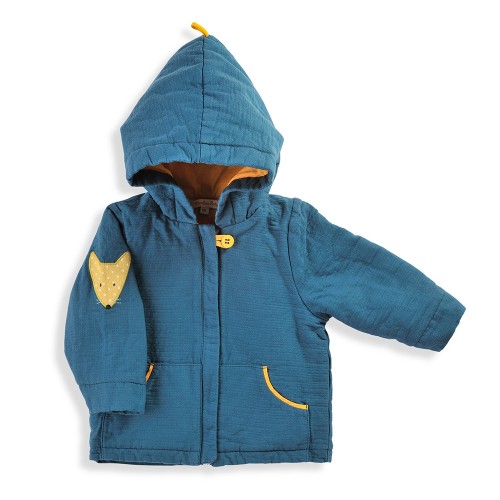 NELSON Manteau bleu canard Les Tartempois 23m