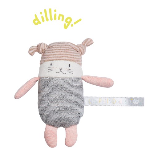 Hochet petit chat Moon Les Petits Dodos