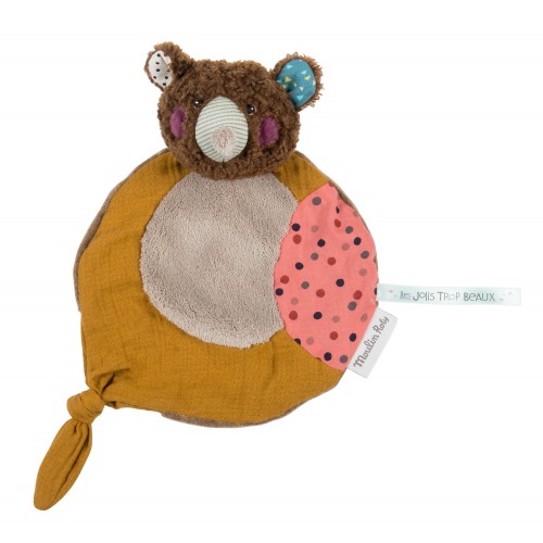 Doudou ours brun Les Jolis trop beaux