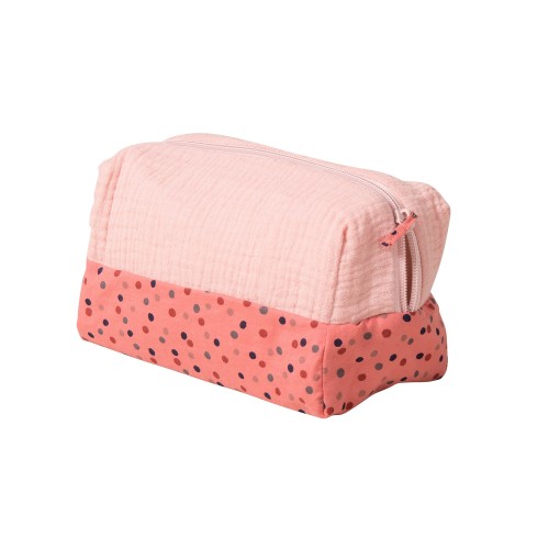 Trousse de toilette rose Les Jolis trop beaux
