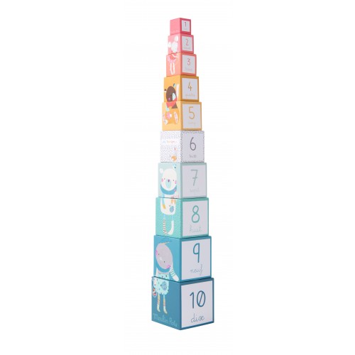 Cubes empilables Les Jolis trop beaux