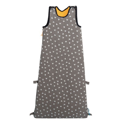 Gigoteuse 90/110 cm chats gris Les Moustaches