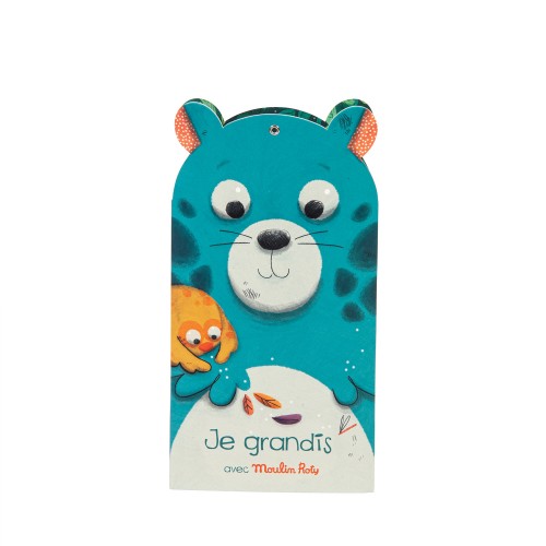 Toise carnet + stickers Dans la jungle