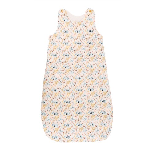 Gigoteuse motif floral 70 cm Sous mon baobab 
