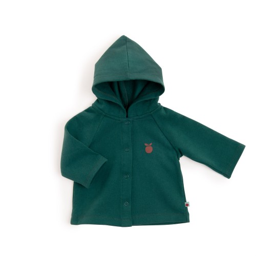 EOLE Gilet 3m molleton vert forêt Pomme des bois