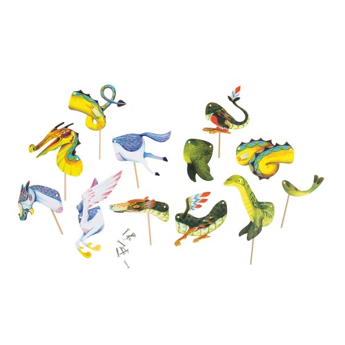 Animaux articulés chimères Les Petites Merveilles
