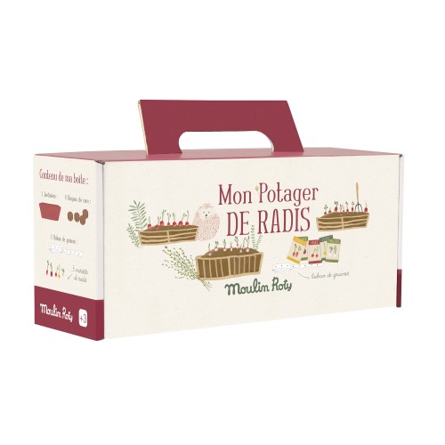 Kit jardinière radis Le jardin du Moulin