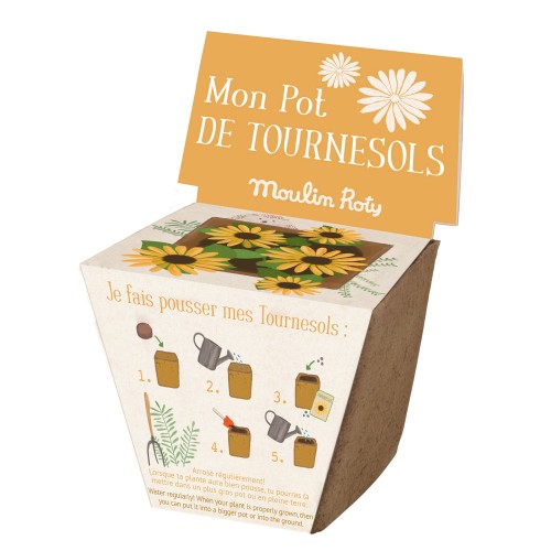 Pot de graines tournesol Le jardin du Moulin