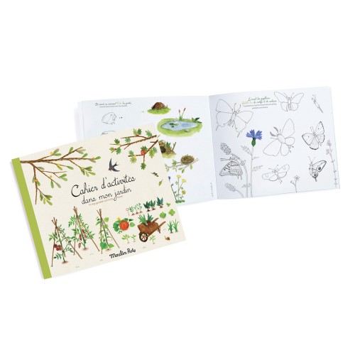 Cahier d'activités Dans mon jardin Le jardin du Moulin - 36 pages
