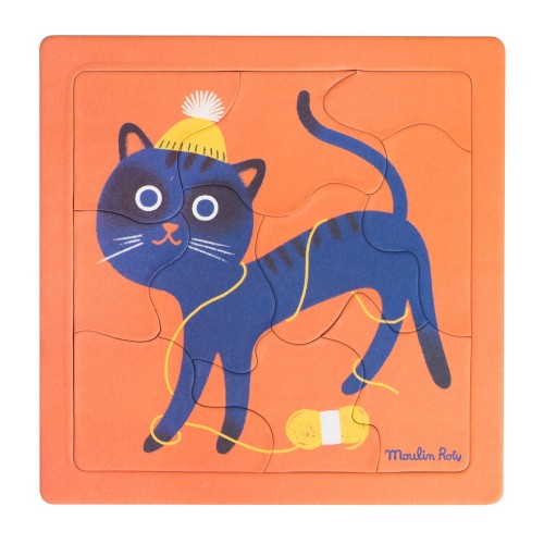 Puzzle chat (10 pièces) Les Bambins