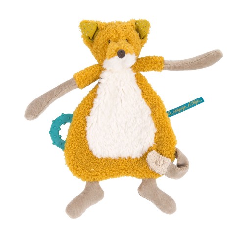 Doudou attache tétine renard Le Voyage d'Olga