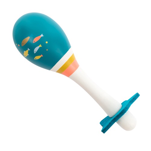 Maracas bleue Le Voyage d'Olga