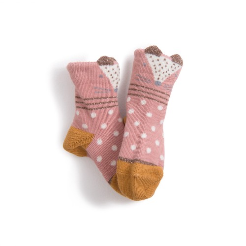 ZIA 12-18 mois Chaussettes fille souris Le Voyage d'Olga